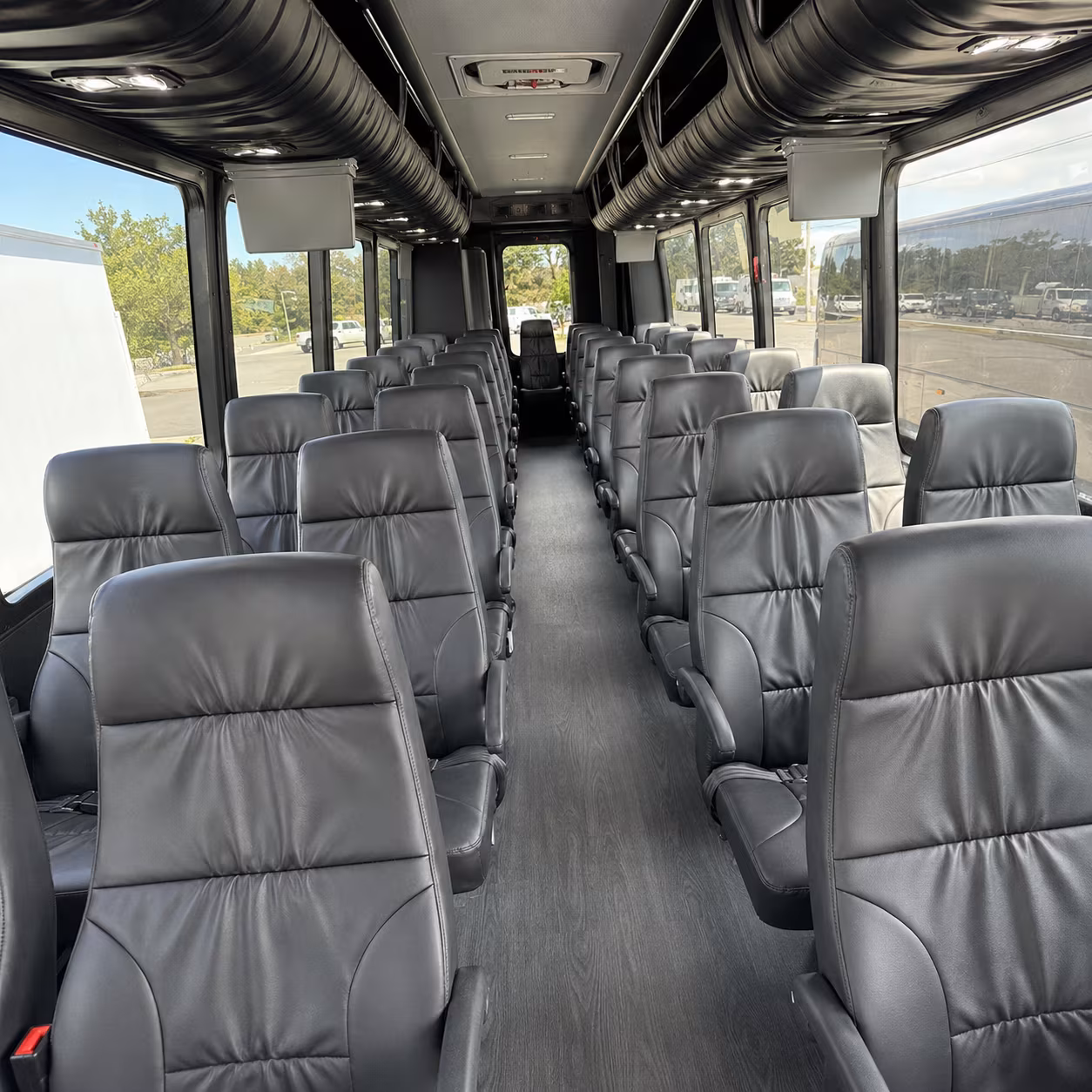 Lakewood Airport Shuttle & Transportation party bus exterior