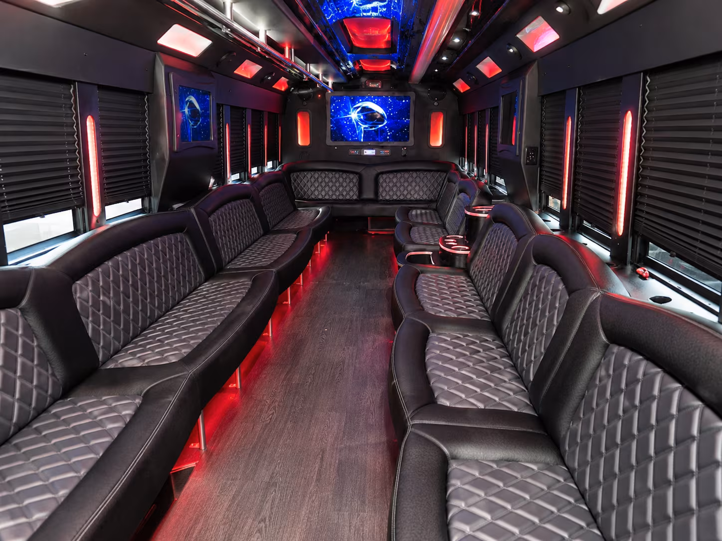 Lakewood Concert & Music Festival Transportation party bus exterior