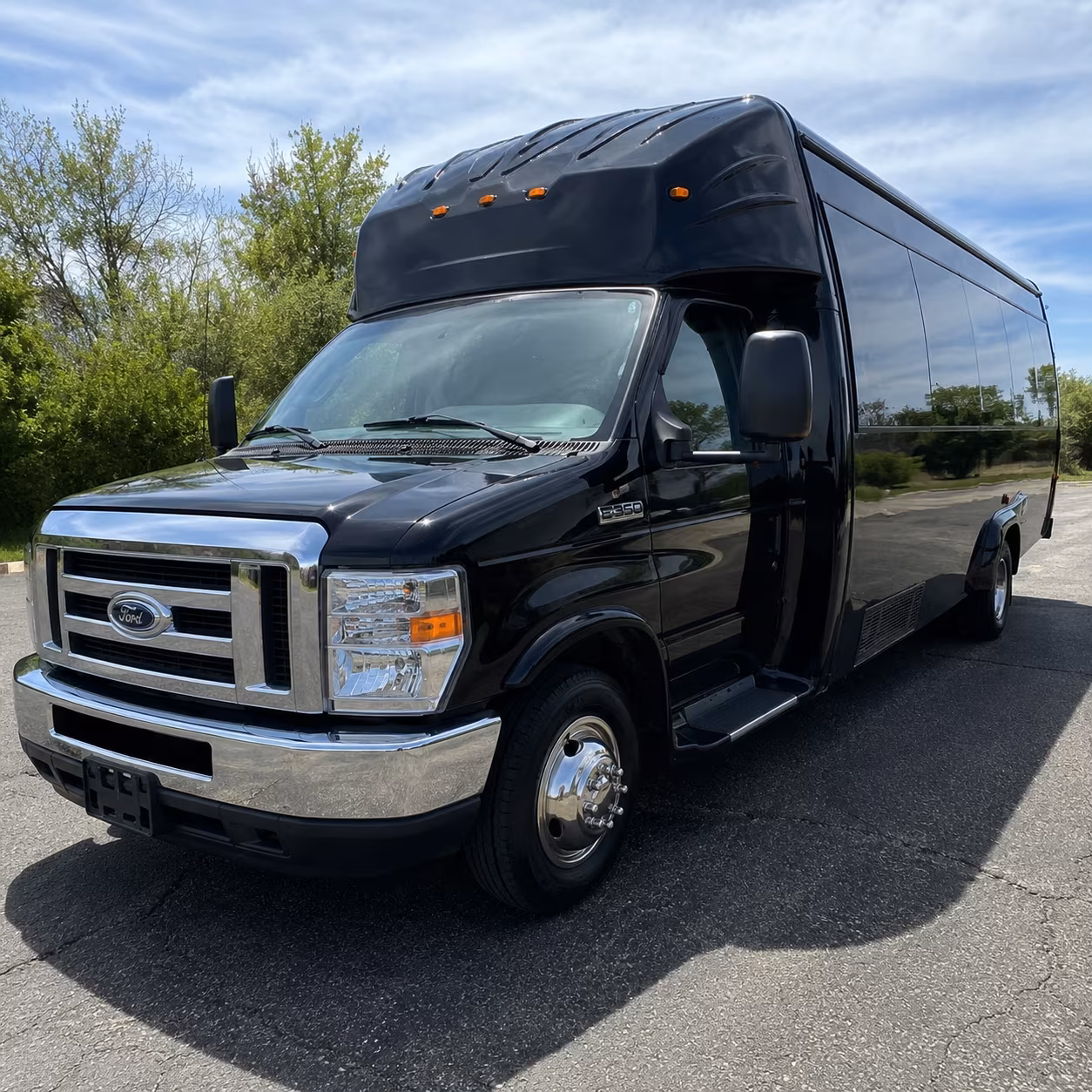 Lakewood Concert & Music Festival Transportation party bus exterior