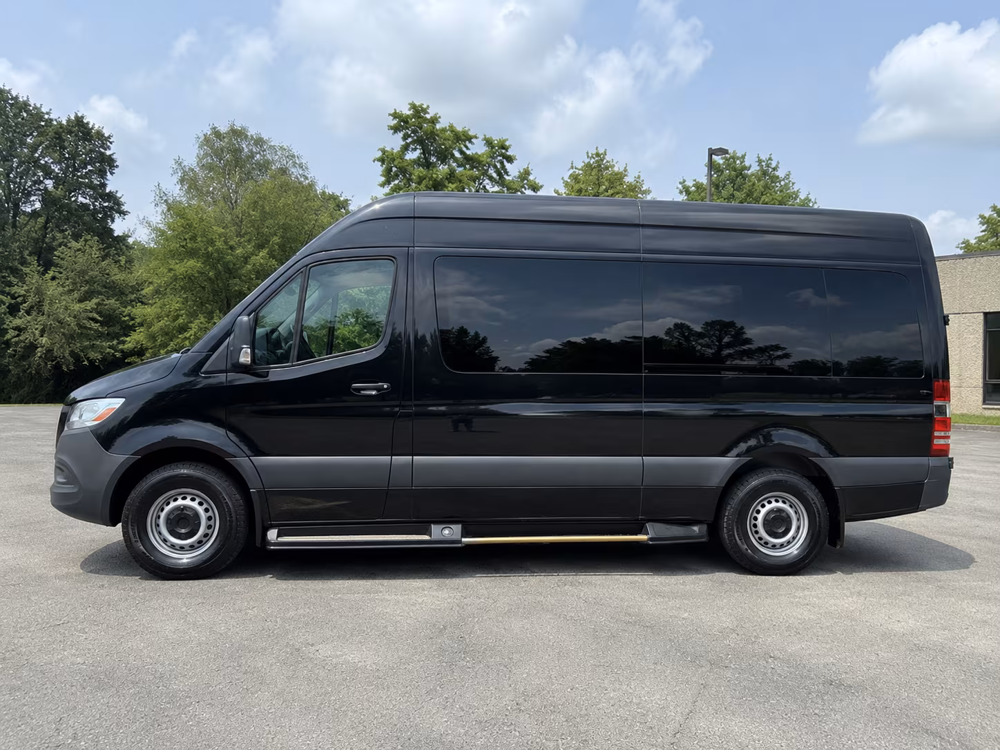 Lakewood Corporate Transportation party bus exterior