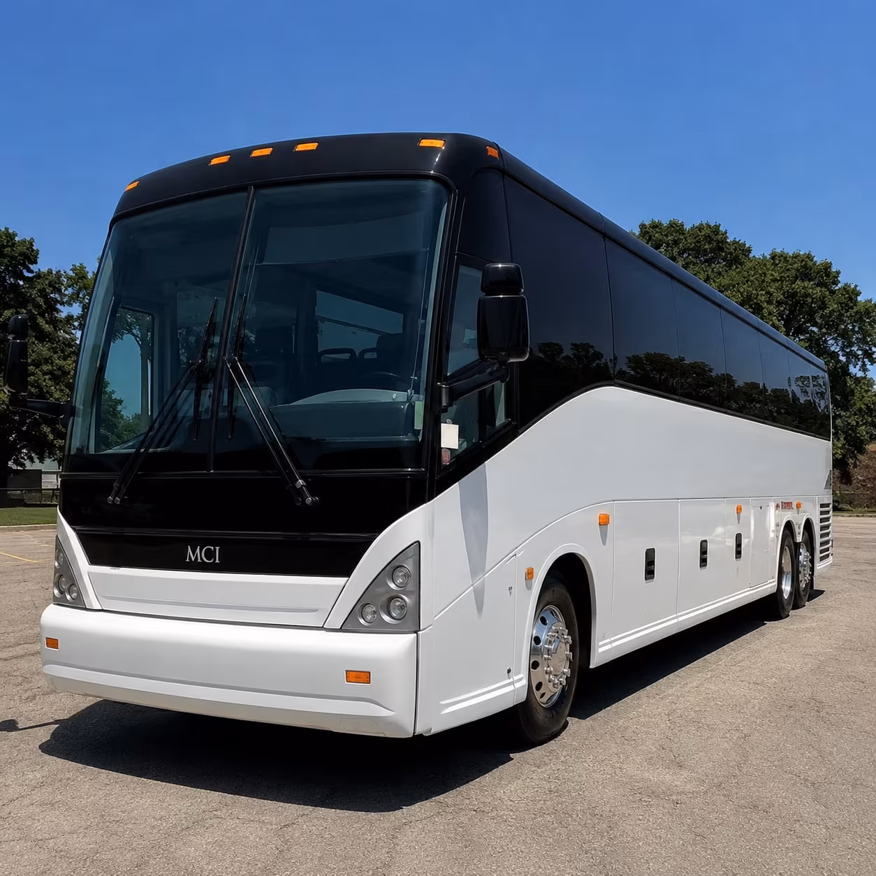 Lakewood Corporate Transportation party bus exterior