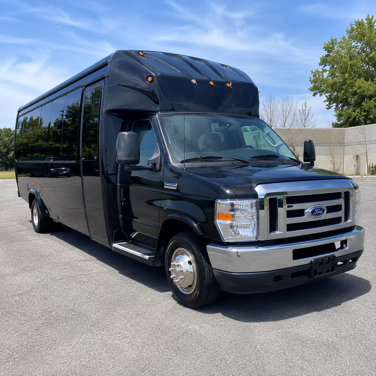Lakewood Prom & Homecoming Transportation party bus exterior