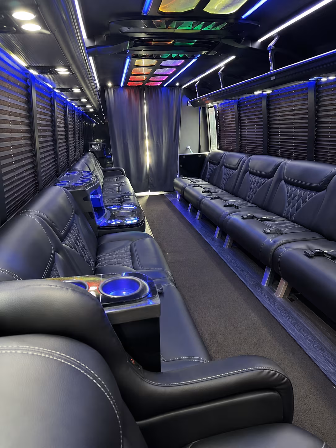 Lakewood Prom & Homecoming Transportation party bus exterior