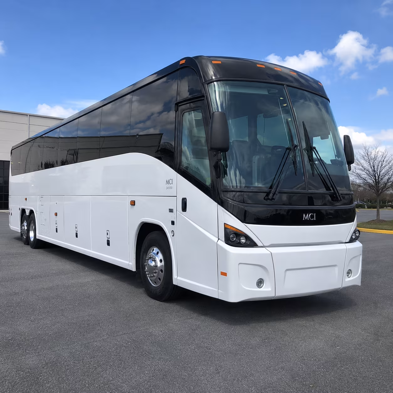 Lakewood School Event Transportation party bus exterior
