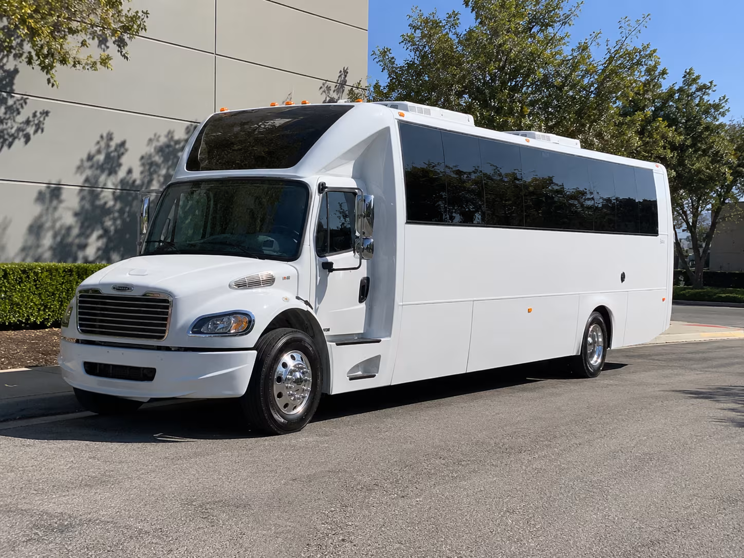 Lakewood Sporting Event Transportation party bus exterior