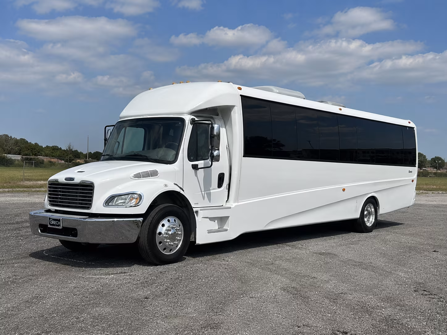 Lakewood Sporting Event Transportation party bus exterior