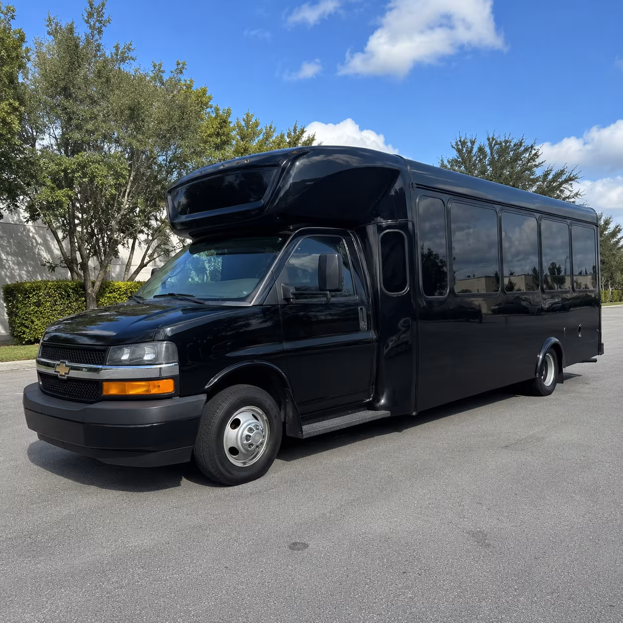 Lakewood Sporting Event Transportation party bus interior