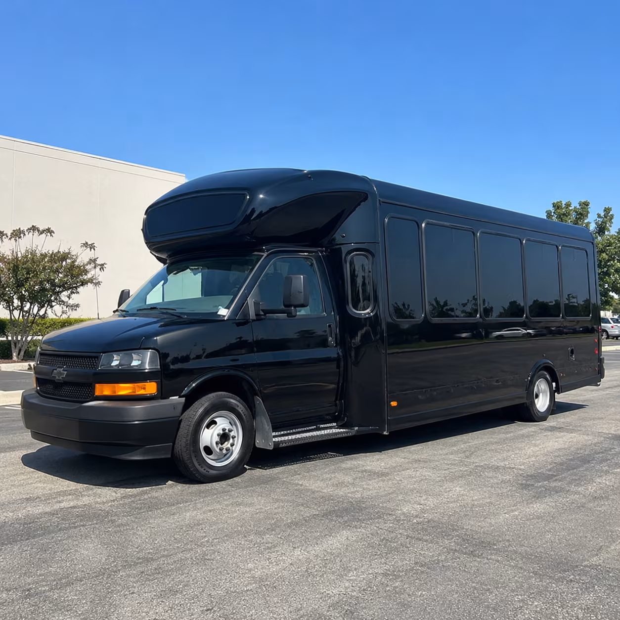 Lakewood Wedding Transportation onboard seating