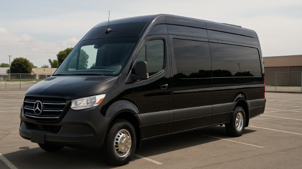 Exterior of Charter Bus Company Lakewood's 18 Passenger Minibus in Lakewood